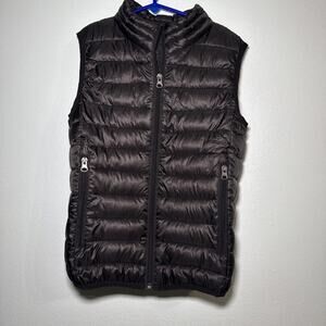 BOULDER GEAR Black Puffer Vest Puffy Jacket Boys/Girls Size Youth 6 Excellent